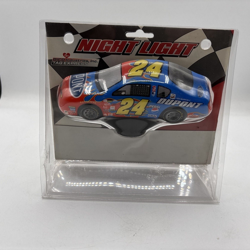 Jeff Gordon Car Night Light #24 Large 6" Dupont Chevy Fan Room Decor Gift Racing